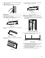 Предварительный просмотр 21 страницы Thermador KBUDT4255E Installation Instructions Manual