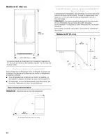 Предварительный просмотр 44 страницы Thermador KBULT3655E Installation Instructions Manual