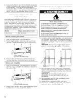 Предварительный просмотр 54 страницы Thermador KBULT3655E Installation Instructions Manual