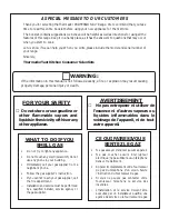 Preview for 2 page of Thermador LB36R Care And Use Manual