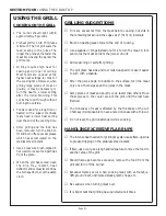 Preview for 23 page of Thermador LB36R Care And Use Manual