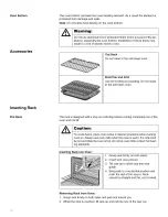 Preview for 10 page of Thermador M271E Series Use And Care Manual