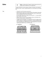 Preview for 25 page of Thermador M271E Series Use And Care Manual