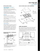 Preview for 18 page of Thermador MASTERPIECE CIT304KB Manual