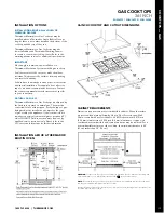 Preview for 20 page of Thermador MASTERPIECE CIT304KB Manual