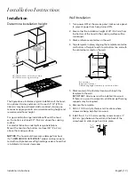 Preview for 13 page of Thermador Masterpiece HDDB30WS Installation Instructions Manual