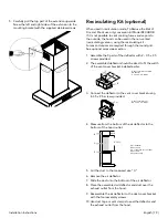 Preview for 19 page of Thermador Masterpiece HDDB30WS Installation Instructions Manual