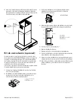 Preview for 57 page of Thermador Masterpiece HDDB30WS Installation Instructions Manual