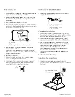 Предварительный просмотр 14 страницы Thermador Masterpiece HMCB30WS Installation Instructions Manual