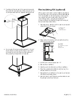 Предварительный просмотр 19 страницы Thermador Masterpiece HMCB30WS Installation Instructions Manual