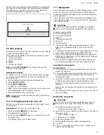 Preview for 21 page of Thermador Masterpiece MEDS301WS Use And Care Manual