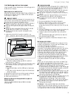 Preview for 93 page of Thermador Masterpiece MEDS301WS Use And Care Manual