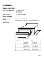 Preview for 7 page of Thermador MASTERPIECE PROFESSIONAL Series Installation Instructions Manual