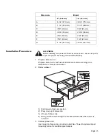 Preview for 9 page of Thermador MASTERPIECE PROFESSIONAL Series Installation Instructions Manual