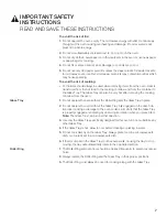 Preview for 7 page of Thermador MBES Use And Care Manual