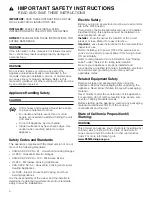 Preview for 4 page of Thermador MEDMC301WS Installation Manual