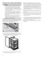 Preview for 12 page of Thermador MEDMC301WS Installation Manual