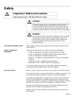 Preview for 3 page of Thermador MET27E Installation Manual