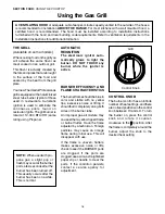 Preview for 18 page of Thermador P30 P36 Care And Use Manual