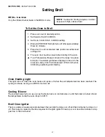 Preview for 29 page of Thermador P30 P36 Care And Use Manual