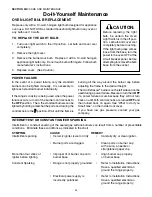 Preview for 36 page of Thermador P30 P36 Care And Use Manual