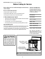 Preview for 37 page of Thermador P30 P36 Care And Use Manual