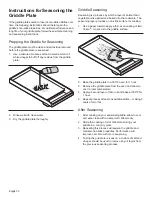 Preview for 3 page of Thermador PAGRIDDLEN Instructions Manual