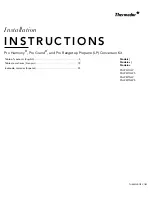 Preview for 2 page of Thermador PALPKITGW Installation Instructions Manual