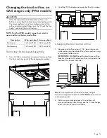 Preview for 13 page of Thermador PALPKITGW Installation Instructions Manual