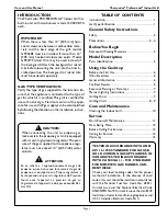 Preview for 3 page of Thermador PB30RYS Care And Use Manual