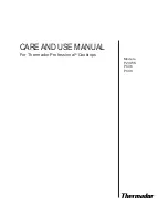 Preview for 1 page of Thermador PC364GE Care And Use Manual