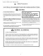 Preview for 4 page of Thermador PC364GE Care And Use Manual