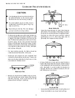 Preview for 14 page of Thermador PC364GE Care And Use Manual