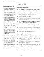 Preview for 20 page of Thermador PC364GE Care And Use Manual