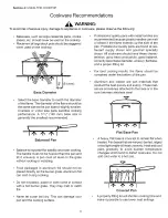 Preview for 13 page of Thermador PCG 30 Care And Use Manual