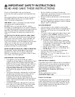 Preview for 6 page of Thermador PCG305W Use And Care Manual