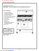 Preview for 11 page of Thermador PDR304 Care And Use Manual