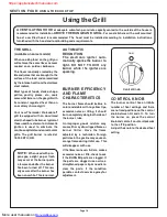 Preview for 21 page of Thermador PDR304 Care And Use Manual