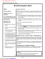 Preview for 33 page of Thermador PDR304 Care And Use Manual