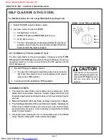 Preview for 37 page of Thermador PDR304 Care And Use Manual