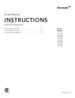 Предварительный просмотр 2 страницы Thermador PH30HWS Installation Instructions Manual