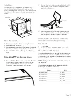 Предварительный просмотр 19 страницы Thermador PH30HWS Installation Instructions Manual