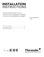 Предварительный просмотр 2 страницы Thermador PH60GS Installation Instructions Manual