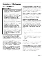 Preview for 88 page of Thermador PRD304GHC Use And Care Manual