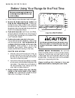 Preview for 8 page of Thermador PRD364EDPG Care And Use Manual