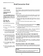 Preview for 30 page of Thermador PRD364EDPG Care And Use Manual