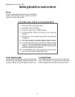 Preview for 31 page of Thermador PRD364EDPG Care And Use Manual