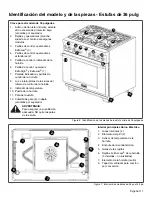 Preview for 105 page of Thermador PRD364JDGU Use And Care Manual