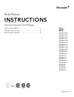 Preview for 2 page of Thermador PRD364WDGU/C Installation Instructions Manual