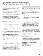 Preview for 5 page of Thermador PRD364WDGU/C Installation Instructions Manual